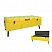 Банкетка с отделом для хранения, 121х42 см, цвет жёлтый