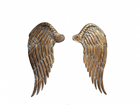 Панно "Крылья", 70х67 см., металл