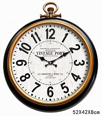 Часы настенные VINTAGE PORT, Ø42*52*8 см