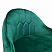 Стул барный, 107*47 см, цвет зелёный