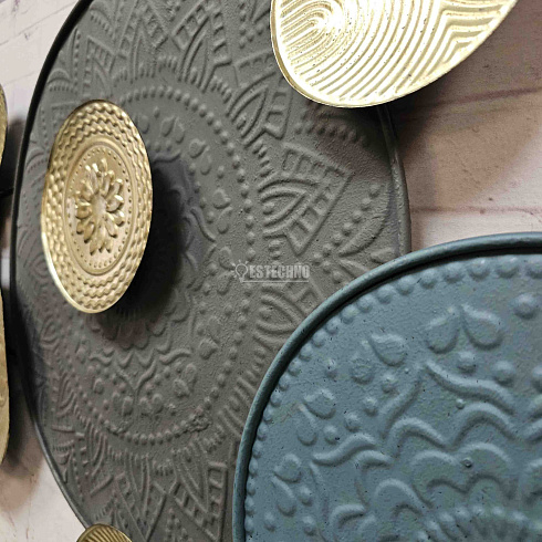 Панно из металла, 142*58 см