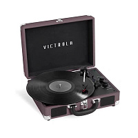 Портативный виниловый проигрыватель VICTROLA JOURNEY+, 33/78/45 об/мин, цвет бордовый