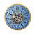 Часы настенные с подвижным механизмом "Paris", Ø 80х10 см.