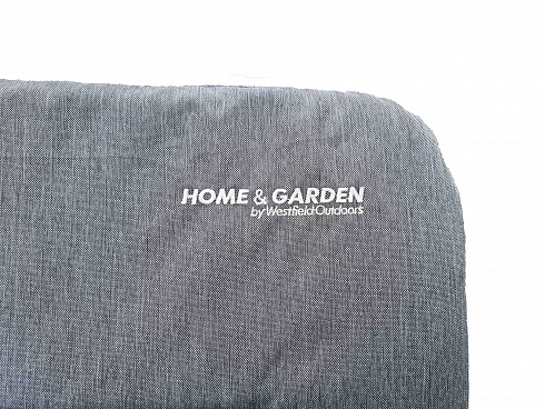 Кресло складное Home & Garden шезлонг, цвет тёмно-серый
