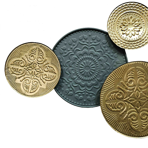 Панно из металла, 142*58 см