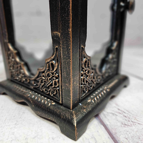 Подсвечник из алюминия РЕТРО, 45*20 см