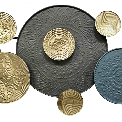 Панно из металла, 142*58 см