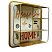 Полка навесная HOME, 39*39 см, металл
