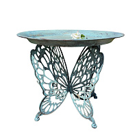 Садовый стол БАБОЧКА 60*54 см, металл