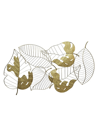 Панно ЗОЛОТЫЕ ЛИСТЬЯ, 147*96 см