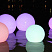 Cветильник шар уличный "Moonlight", 50 см., многоцветный