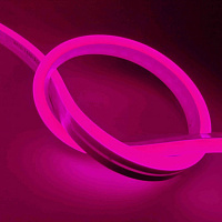 Гибкий неон  светодиодный «FLEX MINI» 6х13 мм, розовый, 12В 