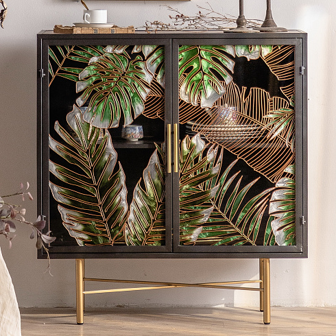 Шкафчик застекленный TROPIC 83*37*90 см