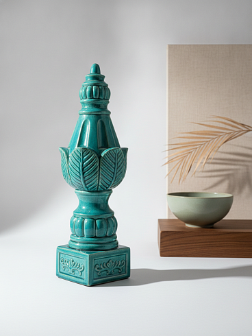 Декоративная фигура для дома и улицы ORIENTAL, 60*20 см, керамика