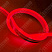 Гибкий неон светодиодный «FLEX MINI» 6х12мм, красный, 12В 
