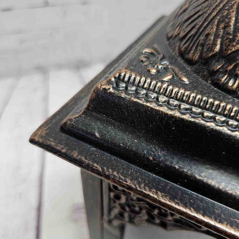 Подсвечник из алюминия РЕТРО, 45*20 см