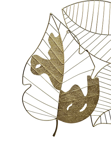 Панно ЗОЛОТЫЕ ЛИСТЬЯ, 147*96 см