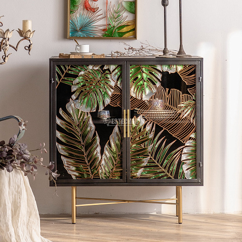 Шкафчик застекленный TROPIC 83*37*90 см