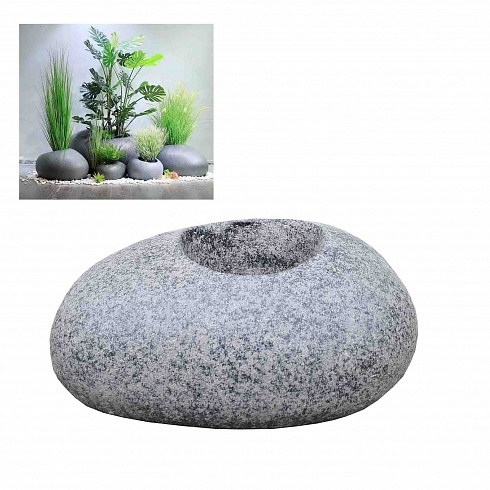 Кашпо камень, 45*35 см