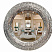 Зеркало Тадж Махал, Ø84х6.5 см, цвет серебро