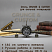 Настенные часы-панно «Самолет» GRUNGE & CUSTOM 141*49*20.5 см